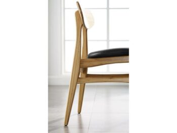 Cassia Dining Chair w/ Leather Seat